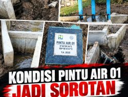 Pintu Air Padang Tikar 1 Retak dan Tanah Berlubang, LAKI Minta Anggaran Diperiksa